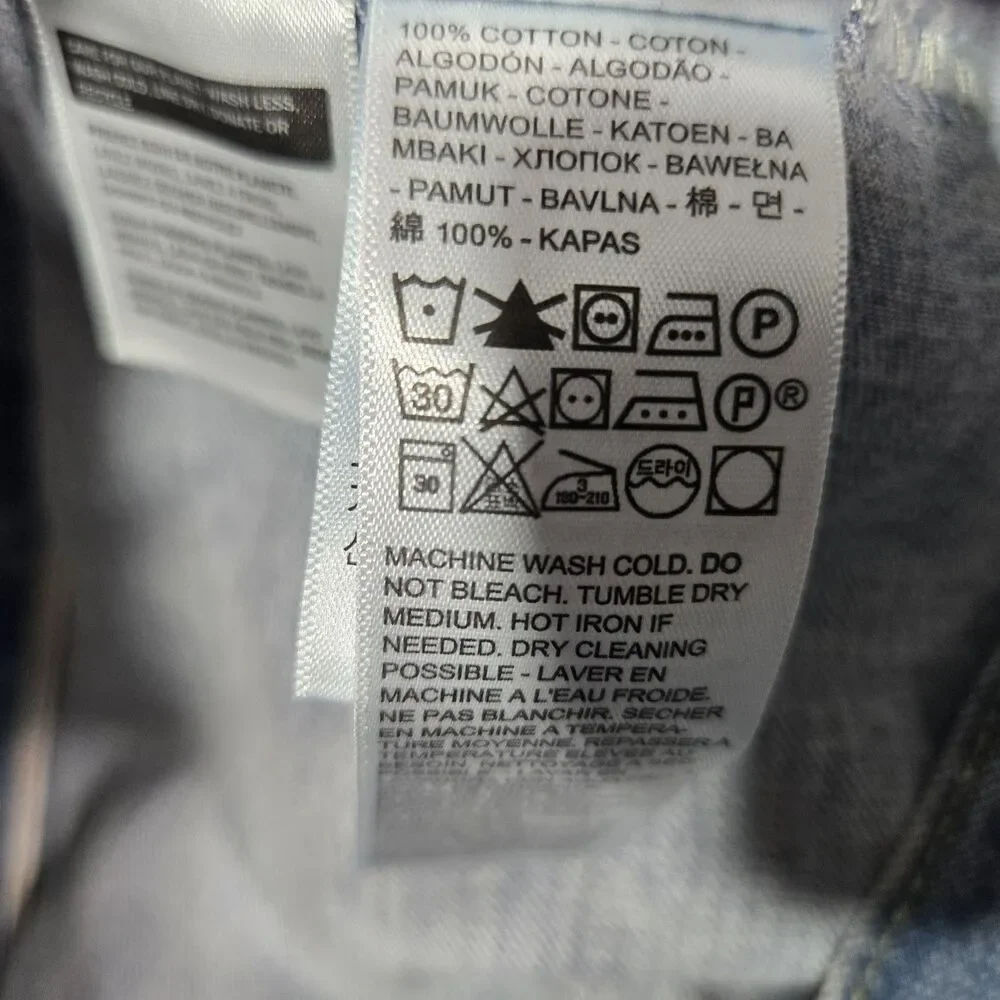 Levi's Premium Type II Two 2‎ Selvedge Denim Trucker Jacket Indigo Men Size XL
